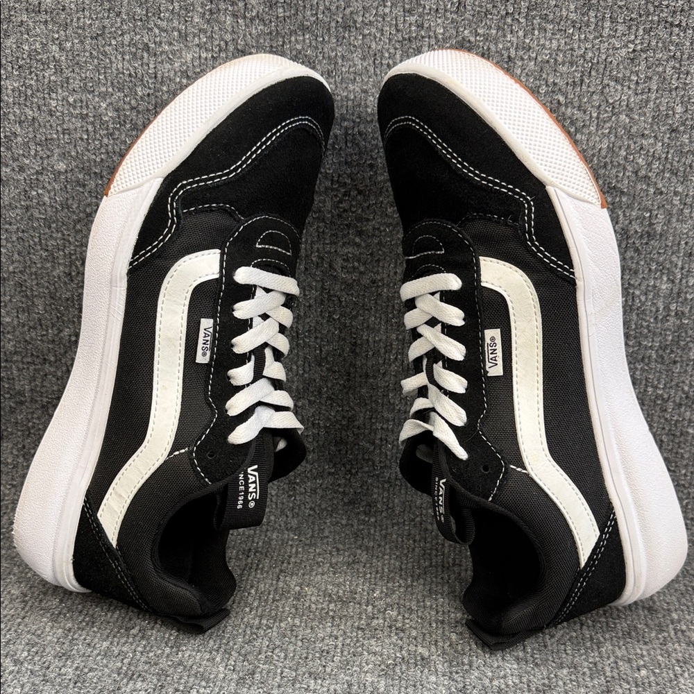 Vans Range EXP Black & White Men's Low-Top Sneakers Size 10.5 - Picture 5 of 12